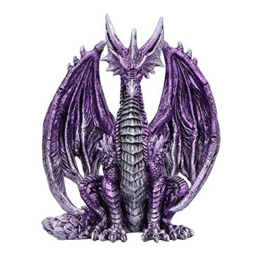 Imagem de Nemesis Now Estatueta de dragão Porfirio, roxo, 17,7 cm