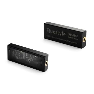 Imagem de Questyle Amplificador de fone de ouvido M12i HiFi [certificado MFi] Mini amplificador de áudio USB DAC sem perdas portátil suporta PCM 768kHz/DSD512 com saídas de 3,5 mm de alta resolução para