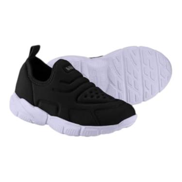 Imagem de Tênis Infantil Bibi Ever Preto/Branco (Preto/Branco, BR, Criança de 9 a 12 anos, Numérico, P, 37)