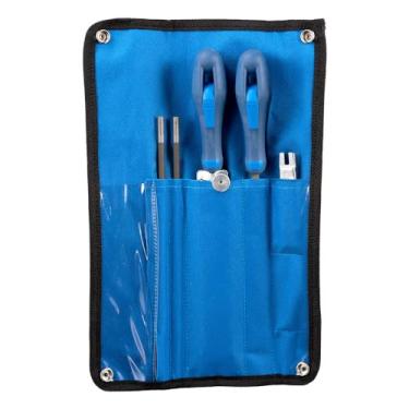 Imagem de PFERD Conjunto de afiador de motosserra CHAIN SHARP® CS-SLS 7/81.3 cm, inclui um apontador, duas limas de motosserra Classic Line - para afiação confortável e econômica de correntes de serra - Pacote