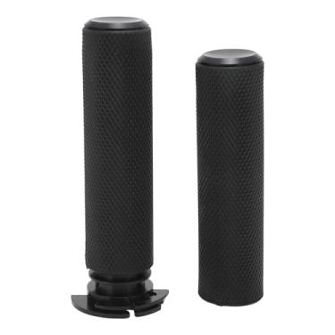 Imagem de Motoforti Kit de capa de alças de motocicleta de 22 mm 15/40.6 cm 24 mm kit de capas de guidão de TPU antiderrapante para motocicleta, scooter, bicicleta, quadriciclo, preto, 1 conjunto