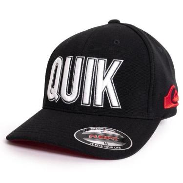 Imagem de Boné Quiksilver Aba Curva Emb Quik Outdoor WT25 Black, Preto, M