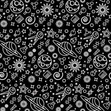 Imagem de Papel De Parede 10m Adesivo Astronomia Planeta Quarto Infantil