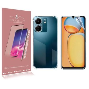 Imagem de Capa Case  Anti Impacto Para Redmi 13C 6.74 + Película De Hydrogel HD 