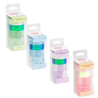 Imagem de Washi Tape BRW Candy 06un, Lilás