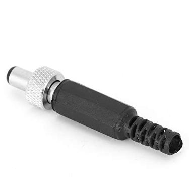 Imagem de Plugue Masculino DC, Metal de Plástico de Trava 5.5x2.1mm, 20pcs Com Trava para Players de Mídia, Mp3, Mp4, Av, Notebooks, Telefones Celulares