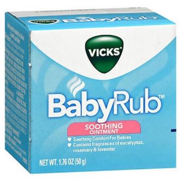 Imagem de Pomada Calmante Vicks Babyrub 1,76 Oz da Vicks (pacote com 4)