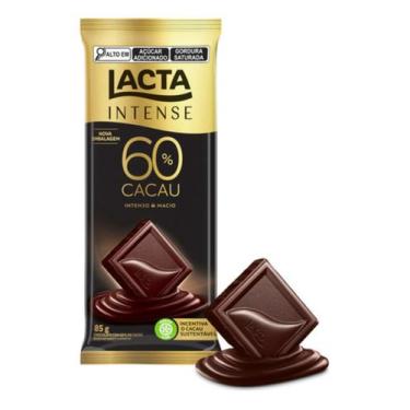 Imagem de Chocolate Lacta Intense Amargo 60% Cacau Original 85g