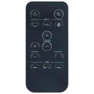 Imagem de Controle remoto de substituição RC-877S compatível com sistema de barra de som Onkyo e sistema de alto-falantes de TV LS-T10 LS-B50 LS-B40 24140877 LST10 LSB50 LSB40