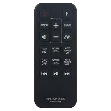 Imagem de Beyution Controle remoto de substituição COV33552424 adequado para LG Sound Bar SJ2 SPJ2B-W PJ2BW, também compatível com controle remoto LG AKB74935621