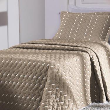 Imagem de Cobre Leito Bordado Solteiro Toque Suave 400 Fios Heitor - MR Enxovais