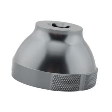 Imagem de menolana Ferramenta de remoção de suporte inferior com 16 entalhes, ferramenta profissional compacta de instalação, removedor de 44 mm para BBT-69.2 BB5700, Cinza