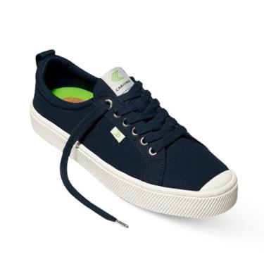 Imagem de Cariuma Tênis feminino OCA Low Canvas - Feminino, Azul-marinho, 36 BR