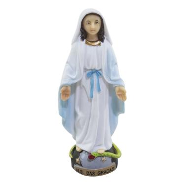Imagem de Imagem Enfeite Estátua Pequena Nossa Senhora Das Graças 8cm