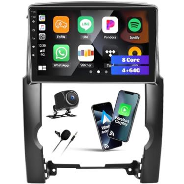 Imagem de [4+64G] Qualcomm Android 15 estéreo automotivo de 8 núcleos para Kia Sorento 2009-2012 com carro sem fio e Android Auto, rádio automotivo de 10,1 polegadas com link espelhado, Bluetooth 5.1 FM/RDS DSP