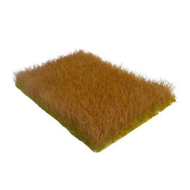 Imagem de Colaxi Simulação de de grama, modelo de aglomerado de grama, diorama, layout de ferrovia, grupos de vegetação artificial faça você mesmo para, Madeira Amarela