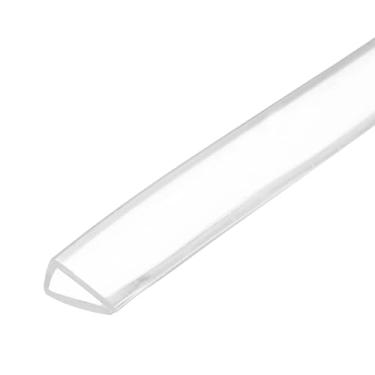 Imagem de PATIKIL Tira de vedação de borracha, acabamento de borda flexível em U protetor de borda à prova d'água tiras de vedação de porta à prova de som para carro de chapa metálica, adequado para 7 mm de