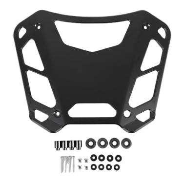 Imagem de Jiawu Suporte para bagagem traseiro de motocicleta compatível com F3-T, suporte para bagageiro traseiro, suporte para baú superior,
