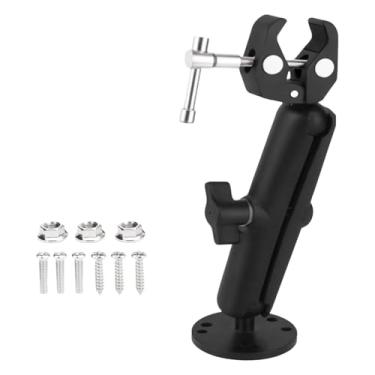 Imagem de oshhni Suporte para motor elétrico com base redonda e braçadeira de liberação rápida e ângulo ajustável para passeios de barco ao ar livre, Style a