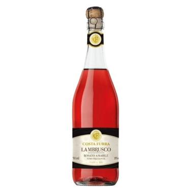Imagem de Vinho Frisante Rosé Costa Furra Lambrusco Dell'emilia Amabile