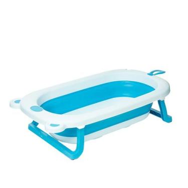 Imagem de Banheira Infantil Retrátil em Azul Snel Home, Azul, 12 litros