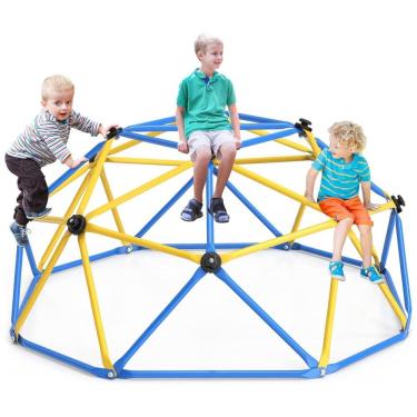 Imagem de GIKPAL Climbing Dome: Estrutura Geométrica Atualizada com Pegada de Escalada para Crianças, Equipamento de Diversão Interna e Externa,