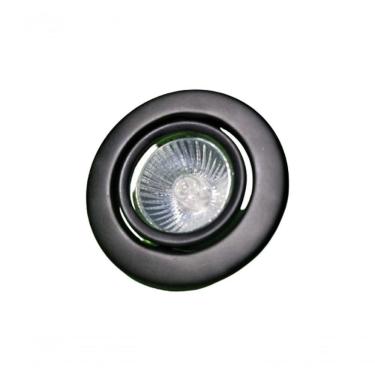 Imagem de Spot Embutir Movel Redondo Mr16 - Com Lampada Led Cor Produto Preto Cor Da Lâmpada Branco Frio