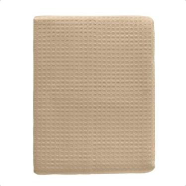 Imagem de Colcha Cobre Leito de Cama Solteiro Lisa Piquet 100% Algodão - Teka, B