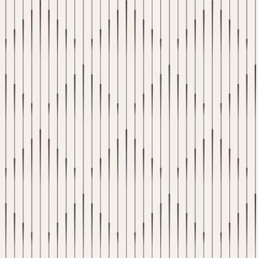 Imagem de Papel De Parede Adesivo Losangos Linhas Bege Preto Elegante 3m