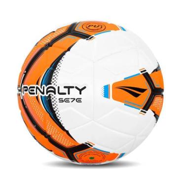 Imagem de Bola Society Penalty Se7e Ultra Fusion XXIV Branco/laranja, Branco, La