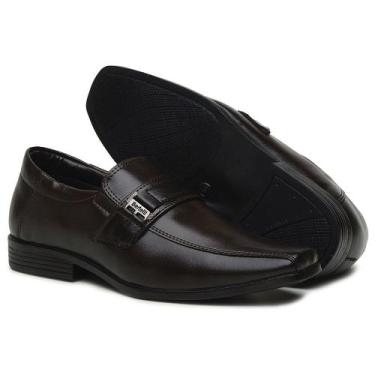 Imagem de Sapato Social Infantil  Conforto Jovem  27 a 36  Cafe 70104 - Bertelli