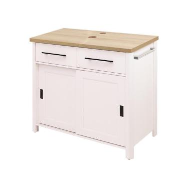 Imagem de Gabinete Armário Banheiro Ditália Bn-04 Branco