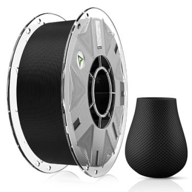 Imagem de Creality Filamento PLA, filamento de impressora 3D Hyper PLA PRO de alta velocidade 30-600 mm/s, suporte de bobina de 1 kg CFS, serve para a maioria das impressoras 3D e combo K2 Plus, preto