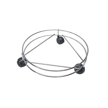 Imagem de Suporte para Botijão de Gás Vasos de Flores e ou Galões Reforçado com Rodinhas