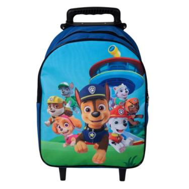 Imagem de Mochila Escolar carrinho Patrulha Canina Menino - DB