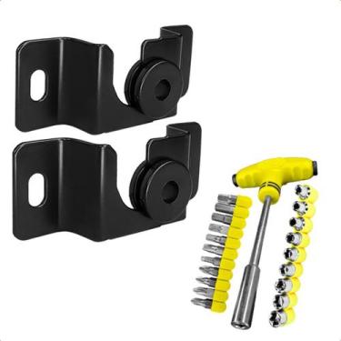 Imagem de Suporte de Tv Universal Parede 13 a 70 Pol Até 60Kg Slim Com Jogo de F