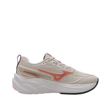 Imagem de Tênis Infantil Mizuno Space 5 Softier Foam Off White/Salmão, Off white