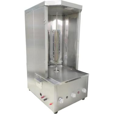 Imagem de Máquina De Kebab Doner De Propano, Máquina De Kebab Doner Shawarma, Grelha Giroscópica Com 3 Queimadores, Grelha Vertical, Para Casa Comercial