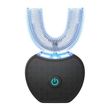 Imagem de Escova de dentes elétrica 360 Sonic Whitening com LED preto - Lightbek