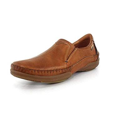 Imagem de Pikolinos Mocassim masculino San Telmo M1D-6032, Brandy/azul-marinho, 42-46