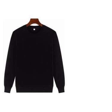 Imagem de Blusa sem Capuz Gola Careca Love Like Jesus Quentinha - LGAMN, Preto, 