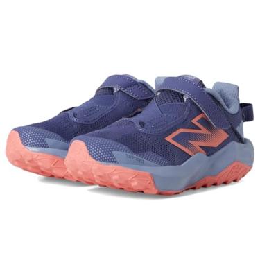 Imagem de New Balance Tênis de corrida infantil unissex Dynasoft Nitrel V6, Dream State/Sunfade Red/Dusk Shower, 14