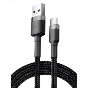 Imagem de Cabo USB TIPO C 3 Metros Para Controle Ps5 3 Metros Cor Preto - Ly Hai