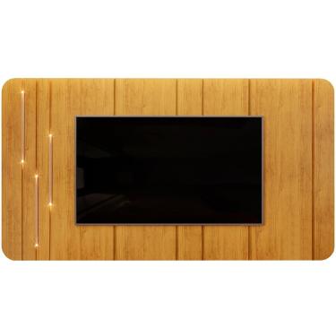 Imagem de Painel Para TV 75 Pol Com LED Orgânico Dion D05 Cedro - Lyam Decor
