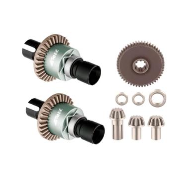 Imagem de NMNRC Alloy Front Rear Differential Diff & Spur Input Gear Kit for HyperGO 1/16 H16BM H16PL H16GT H16DR 16207 16208 16209 16210 1/14 H14BM 14209 14210 14301 14303 Upgrades Part Gray