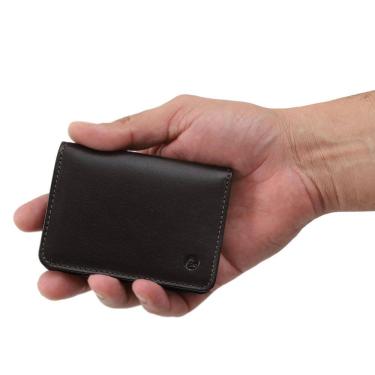 Imagem de Carteira Rfid 658 Couro50 Masculina Couro Bovino Antifurto