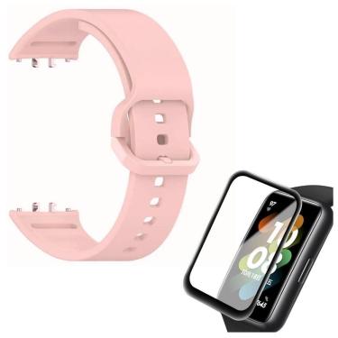 Imagem de Pulseira Fecho Para Samsung Fit3 + Película Protetora