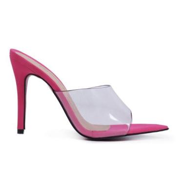 Imagem de Tamanco Vitoria Lugo Festa Salto Fino 10 Vinil - Vitória Lugo, 35, Pin