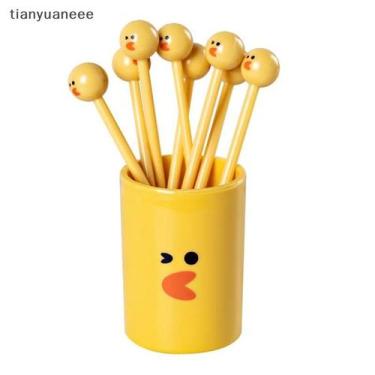 Imagem de Mini Palitos Garfo Lanche Frutas Bolo Festa para Crianças 10 - PromoGa