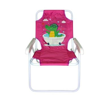 Imagem de Cadeira De Praia Infantil Jacaré Na Banheira De Oxford 53Cm - Summer